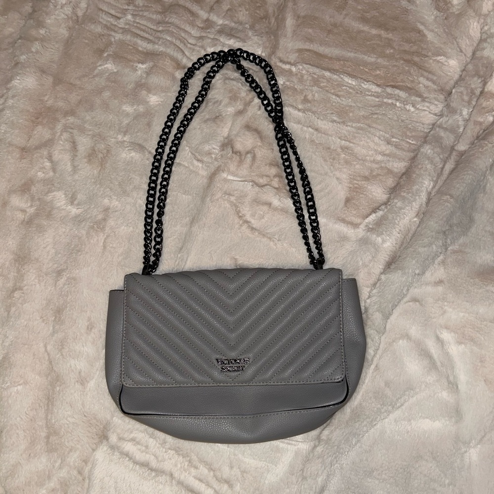 Victoria’s Secret gray purse